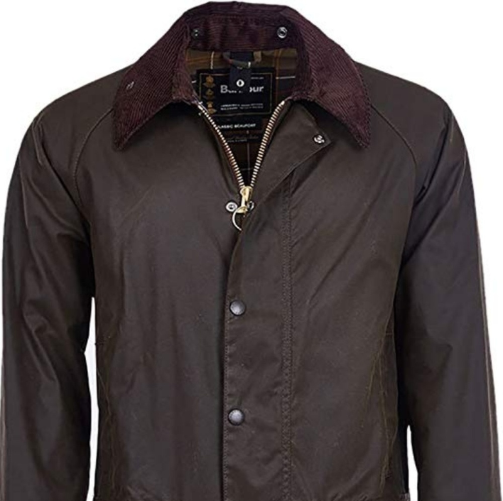Classic Barbour Beaufort wax jacket size XL